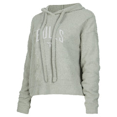 Chicago Bulls Concepts Sport Women's Ventura Comfy Pullover Hoodie Gray