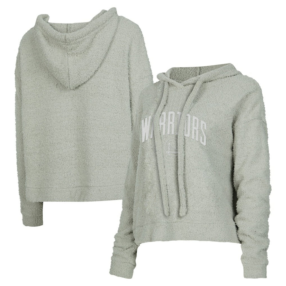 Golden State Warriors Concepts Sport Women's Ventura Comfy Pullover Hoodie Gray