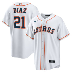 Yainer Diaz Houston Astros Nike Home Replica Jersey Sale