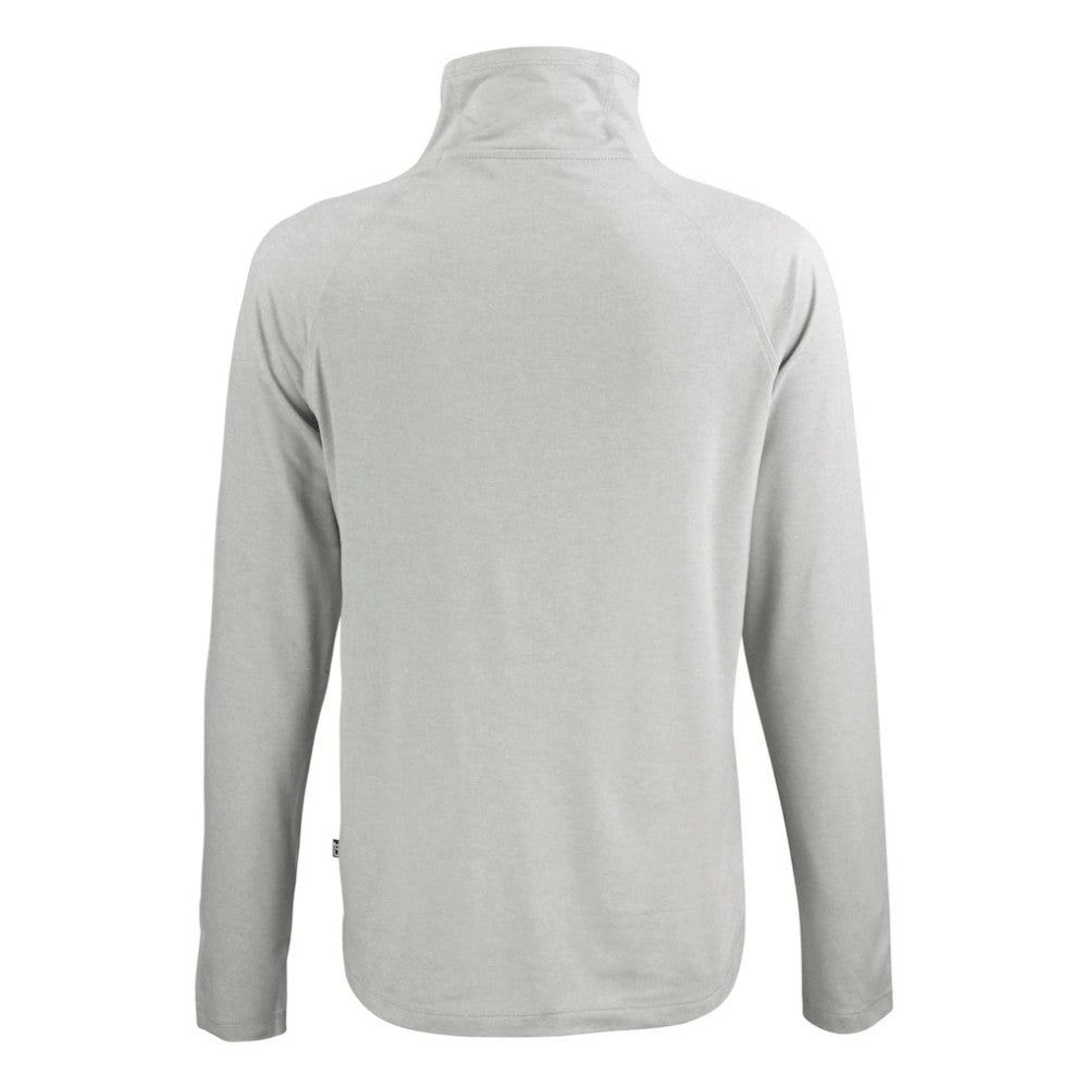 California Angels Cutter & Buck Women's Cooperstown Collection Coastline Epic Comfort Eco Recycled Funnel Neck Raglan Pullover Top Outlet