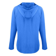 Los Angeles Dodgers Cutter & Buck Women's Cooperstown Collection Coastline Epic Comfort Eco Recycled Hoodie Raglan Long Sleeve T-Shirt Sale