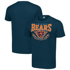 Chicago Bears Starter 80s Inspired Team Logo T-Shirt - Navy - NFL