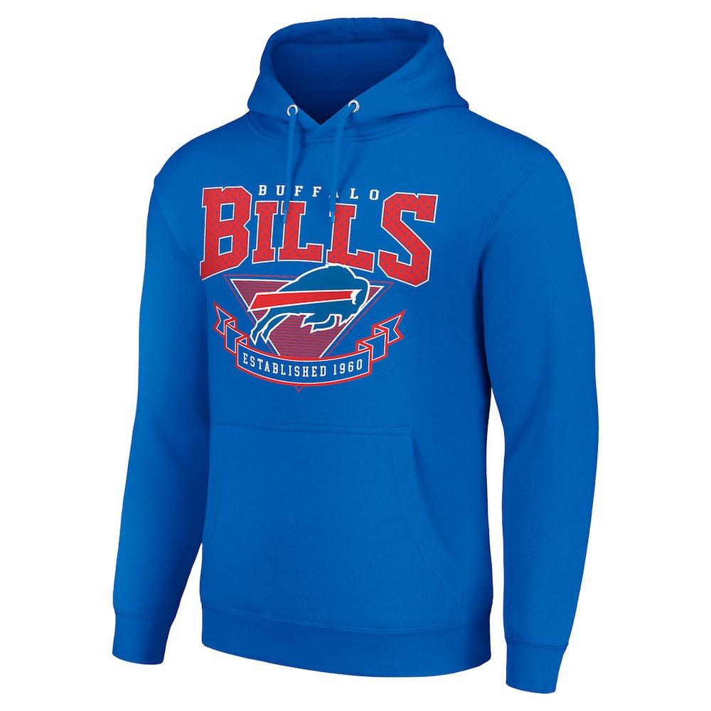 Buffalo Bills Starter ‘80s Inspired Pullover Hoodie - Royal - NFL