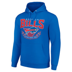 Buffalo Bills Starter ‘80s Inspired Pullover Hoodie - Royal - NFL