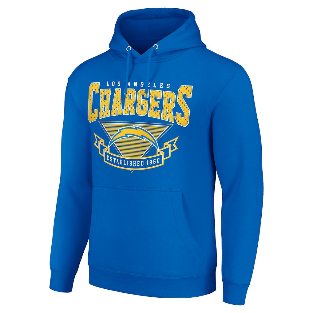 Los Angeles Chargers Starter ‘80s Inspired Pullover Hoodie - Royal - NFL