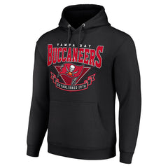 Tampa Bay Buccaneers Starter ‘80s Inspired Pullover Hoodie - Black - NFL