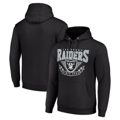 Las Vegas Raiders Starter ‘80s Inspired Pullover Hoodie - Black - NFL