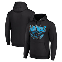 Carolina Panthers Starter ‘80s Inspired Pullover Hoodie - Black - NFL