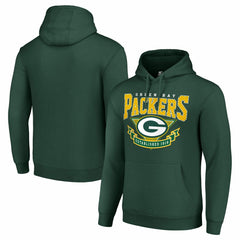 Green Bay Packers Starter ‘80s Inspired Pullover Hoodie - Green - NFL