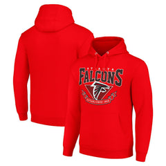 Atlanta Falcons Starter ‘80s Inspired Pullover Hoodie - Red - NFL