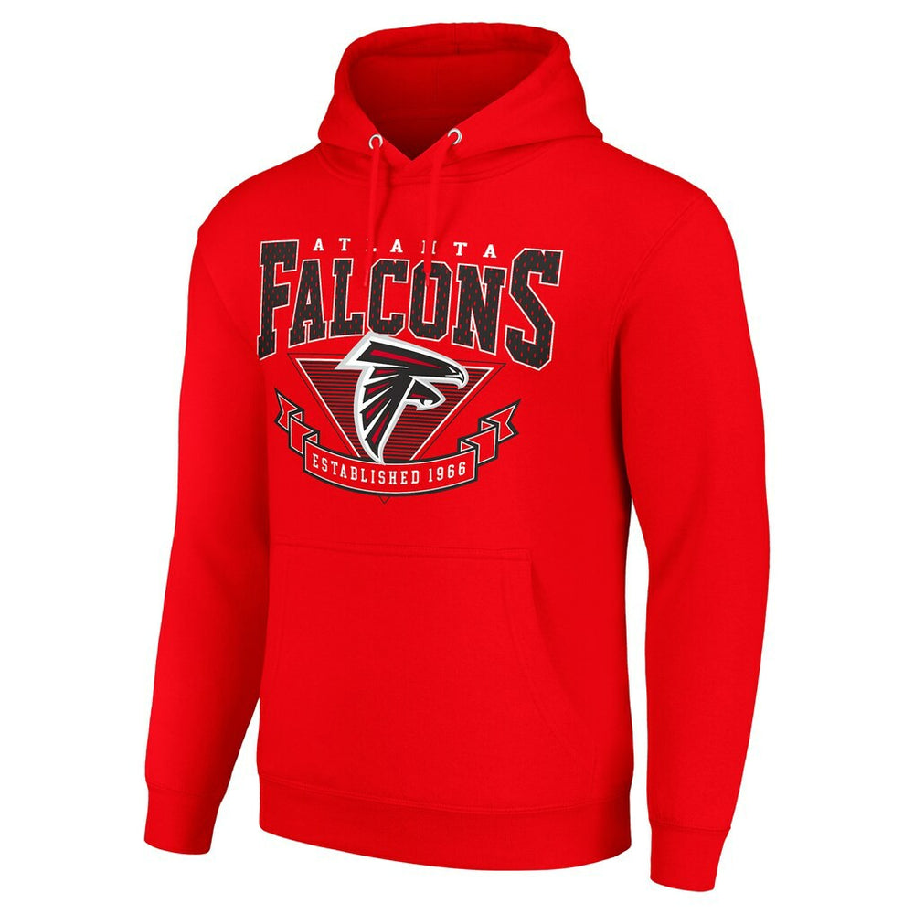 Atlanta Falcons Starter ‘80s Inspired Pullover Hoodie - Red - NFL