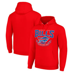 Buffalo Bills Starter ‘80s Inspired Pullover Hoodie - Red - NFL