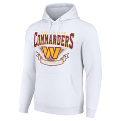 Washington Commanders Starter ‘80s Inspired Pullover Hoodie - White - NFL