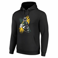 Green Bay Packers Starter Player X Fleece Pullover Hoodie - Black - NFL