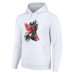 Atlanta Falcons Starter Player X Fleece Pullover Hoodie - White - NFL