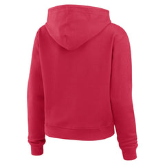 Arizona Cardinals WEAR by Erin Andrews Women's Waffle Hoodie Pullover Top - Cardinal - NFL