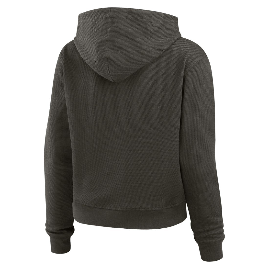 Tampa Bay Buccaneers WEAR by Erin Andrews Women's Waffle Hoodie Pullover Top - Pewter - NFL
