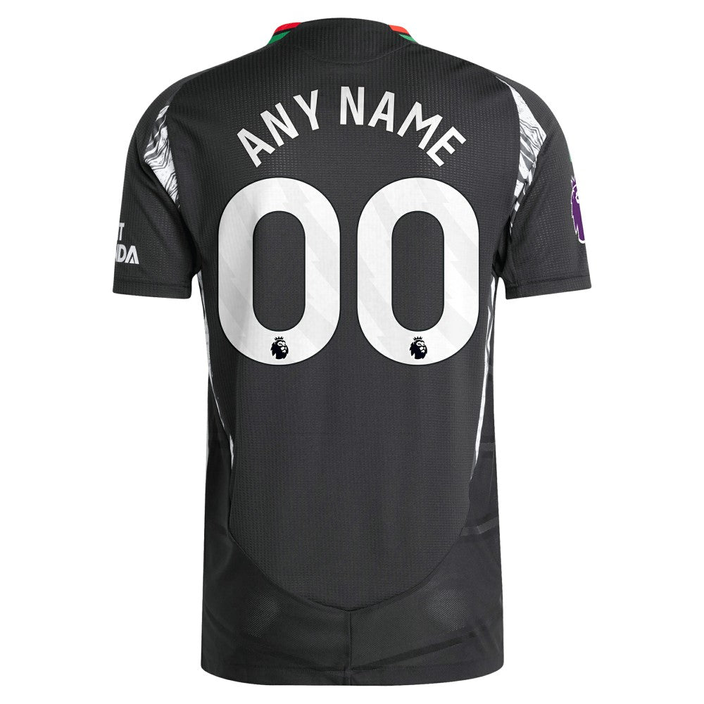 Adidas - Arsenal 2024/25 Away Custom Jersey - Black