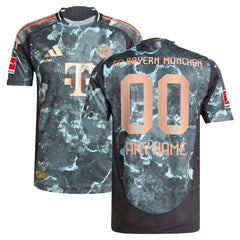 Adidas - Bayern Munich 2024/25 Away Custom Jersey - Black