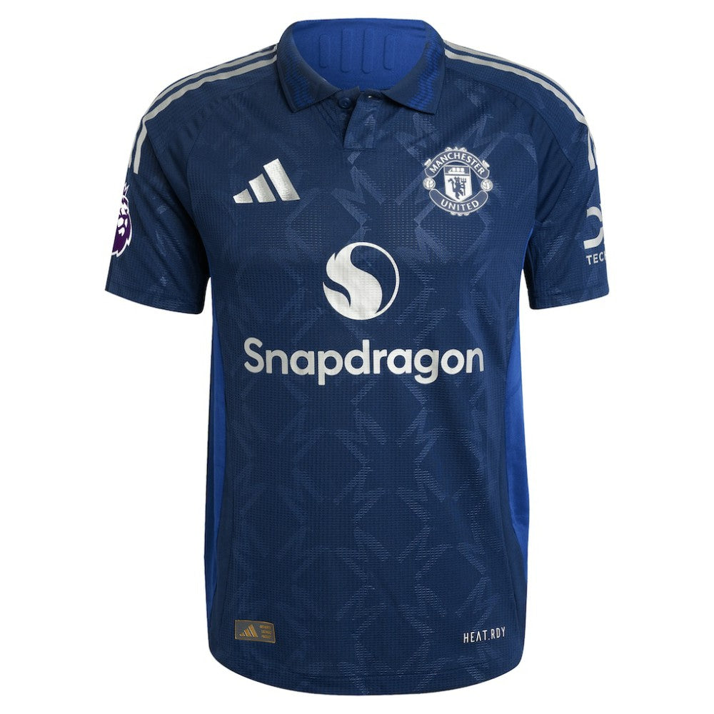 Adidas - Manchester United 2024/25 Away Custom Jersey - Navy