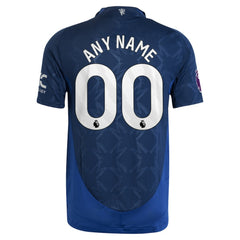 Adidas - Manchester United 2024/25 Away Custom Jersey - Navy