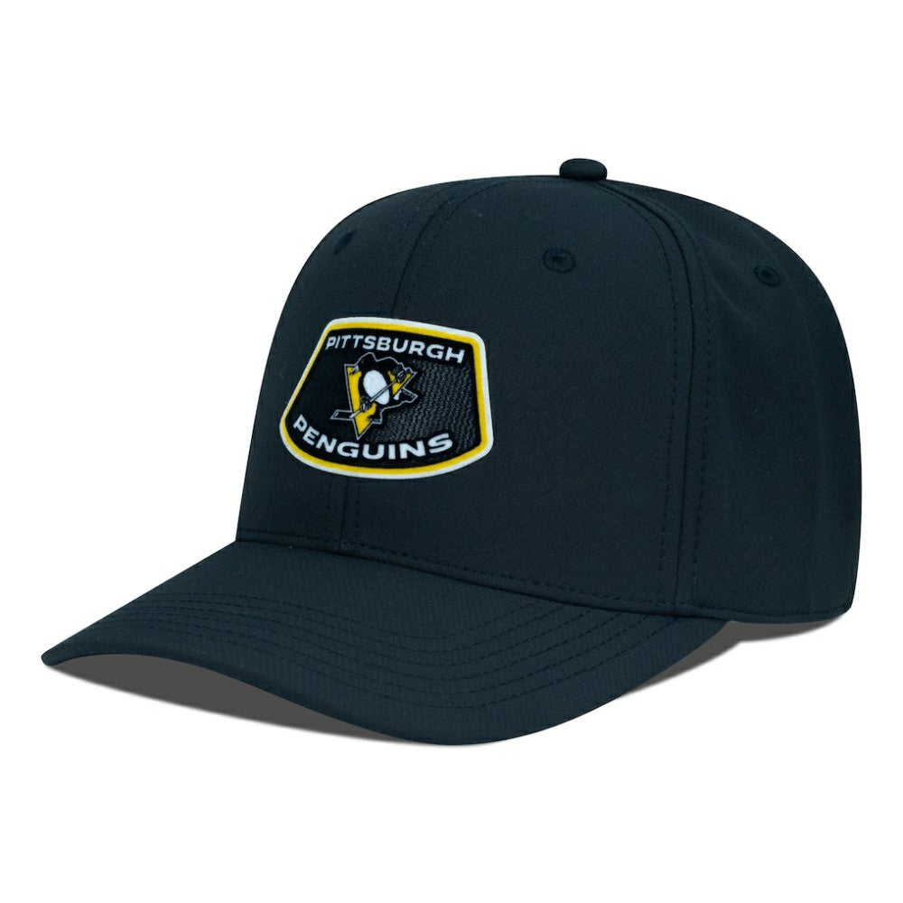 Pittsburgh Penguins Levelwear Rise Skylight Flex Hat - Black | NHL discount