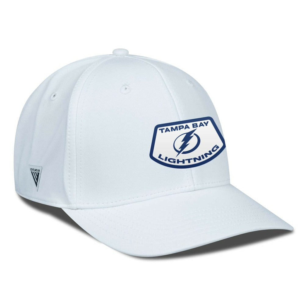 Tampa Bay Lightning Levelwear Rise Skylight Flex Hat - White | NHL sale