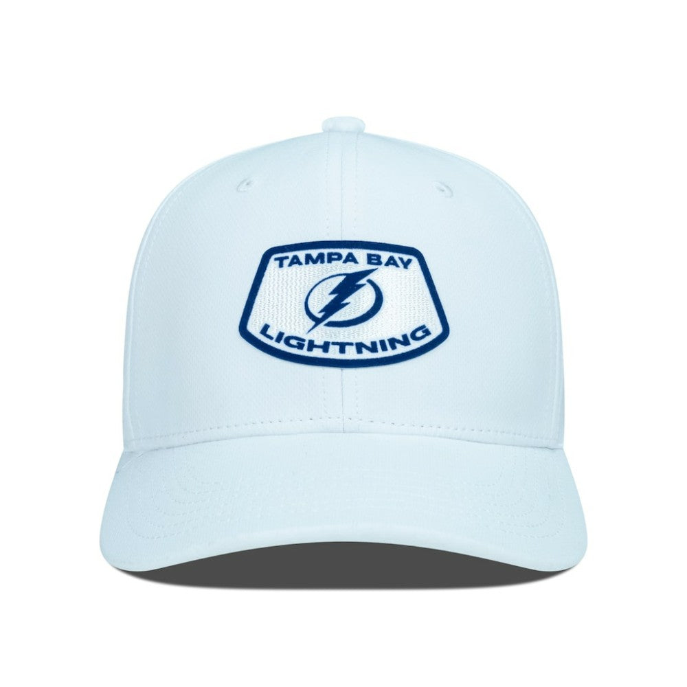 Tampa Bay Lightning Levelwear Rise Skylight Flex Hat - White | NHL sale