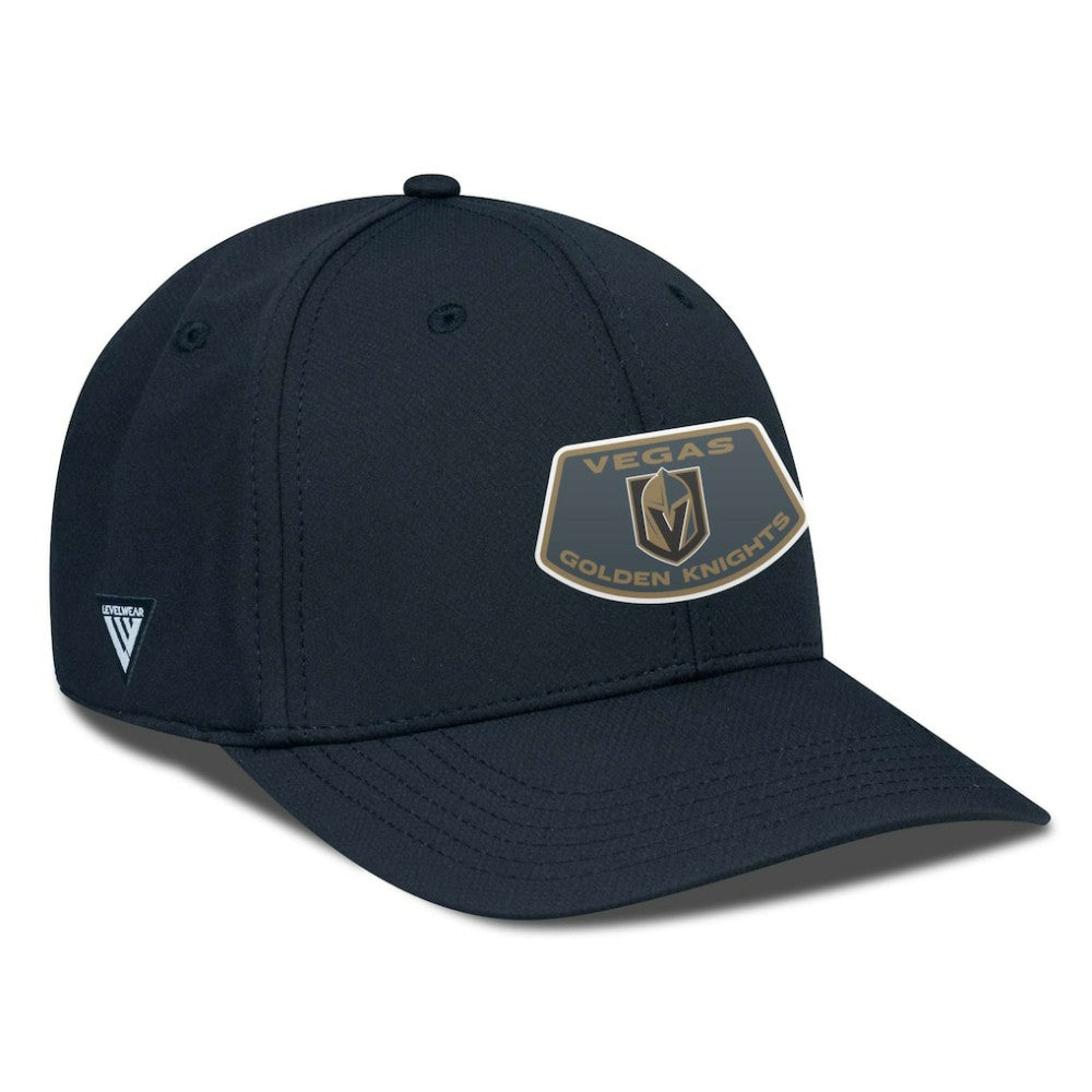 Vegas Golden Knights Levelwear Rise Skylight Flex Hat - Black | NHL discount