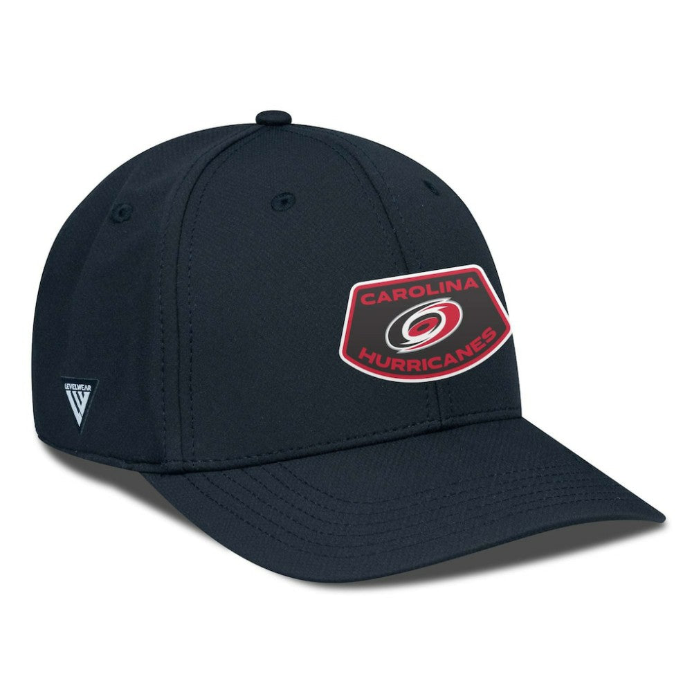 Carolina Hurricanes Levelwear Rise Skylight Flex Hat - Black | NHL online