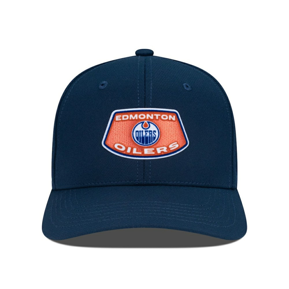 Edmonton Oilers Levelwear Rise Skylight Flex Hat - Navy | NHL discount