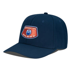 Edmonton Oilers Levelwear Rise Skylight Flex Hat - Navy | NHL discount