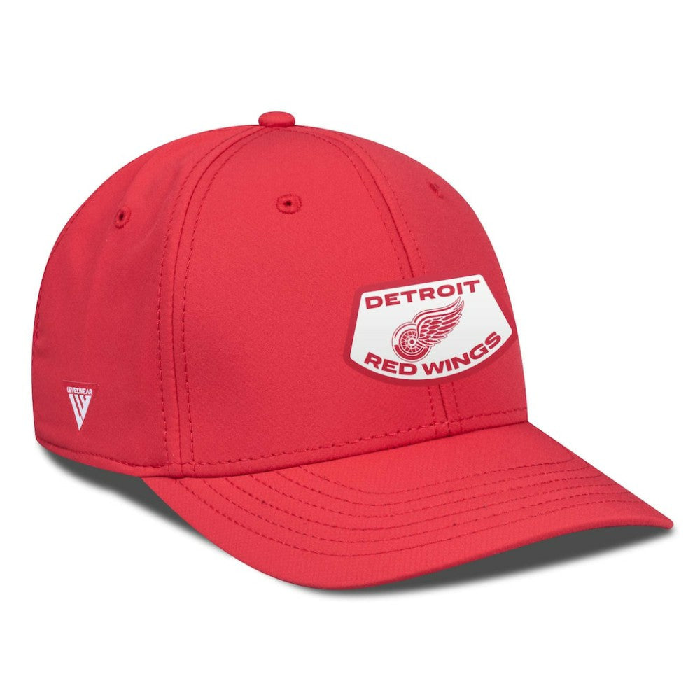 Detroit Red Wings Levelwear Rise Skylight Flex Hat - Red | NHL Clearance