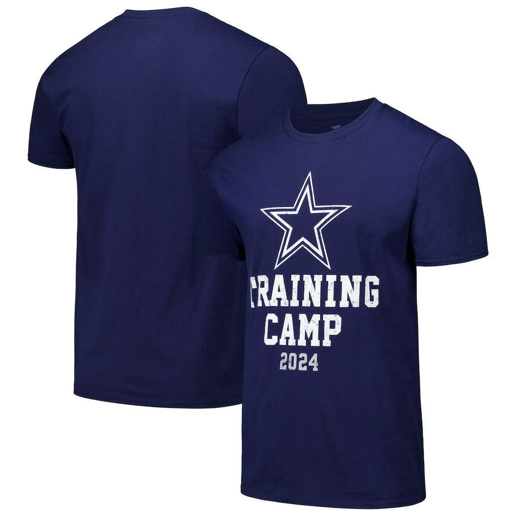 Dallas Cowboys 2024 Training Camp T-Shirt - Navy - NFL