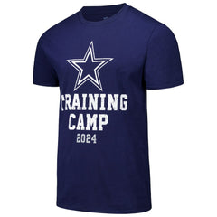 Dallas Cowboys 2024 Training Camp T-Shirt - Navy - NFL