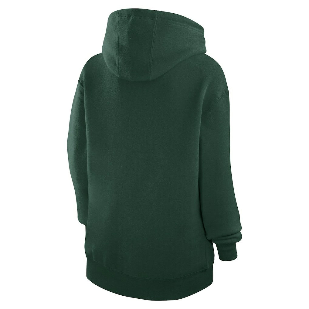 Boston Celtics G-III 4Her by Carl Banks Women's Team Collage Graphic Fleece Pullover Hoodie Green