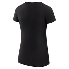 Miami Heat G-III 4Her by Carl Banks Women's Super-Slim Fit Lightweight Team Name Collage Graphic T-Shirt Black