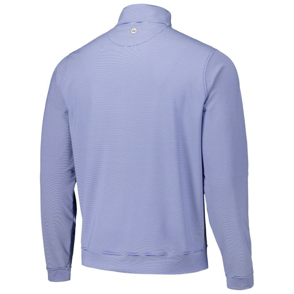 Texas Rangers Peter Millar Perth Sugar Stripe Performance Quarter-Zip Top Sale