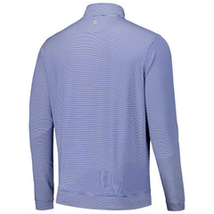 Los Angeles Dodgers Peter Millar Perth Sugar Stripe Performance Quarter-Zip Top for sale