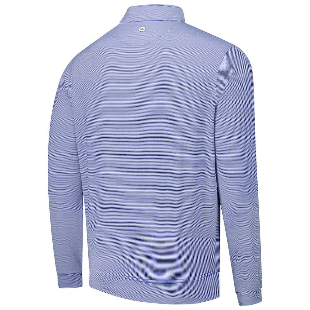 Philadelphia Phillies Peter Millar Perth Sugar Stripe Performance Quarter-Zip Top Discount