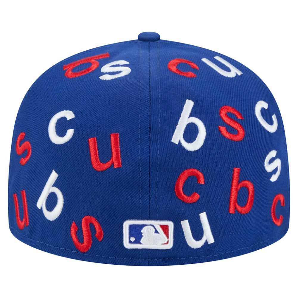 Chicago Cubs New Era Team Confetti 59FIFTY Fitted Hat Online