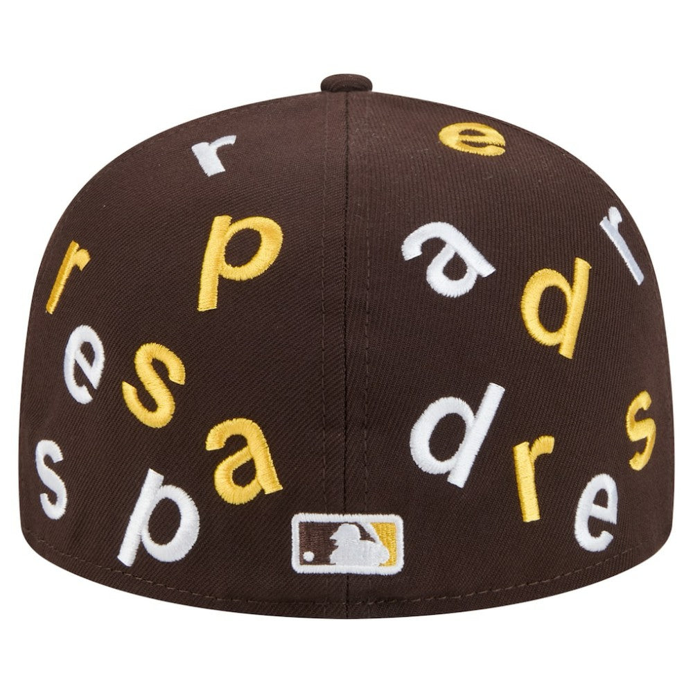 San Diego Padres New Era Team Confetti 59FIFTY Fitted Hat for sale