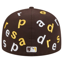 San Diego Padres New Era Team Confetti 59FIFTY Fitted Hat for sale