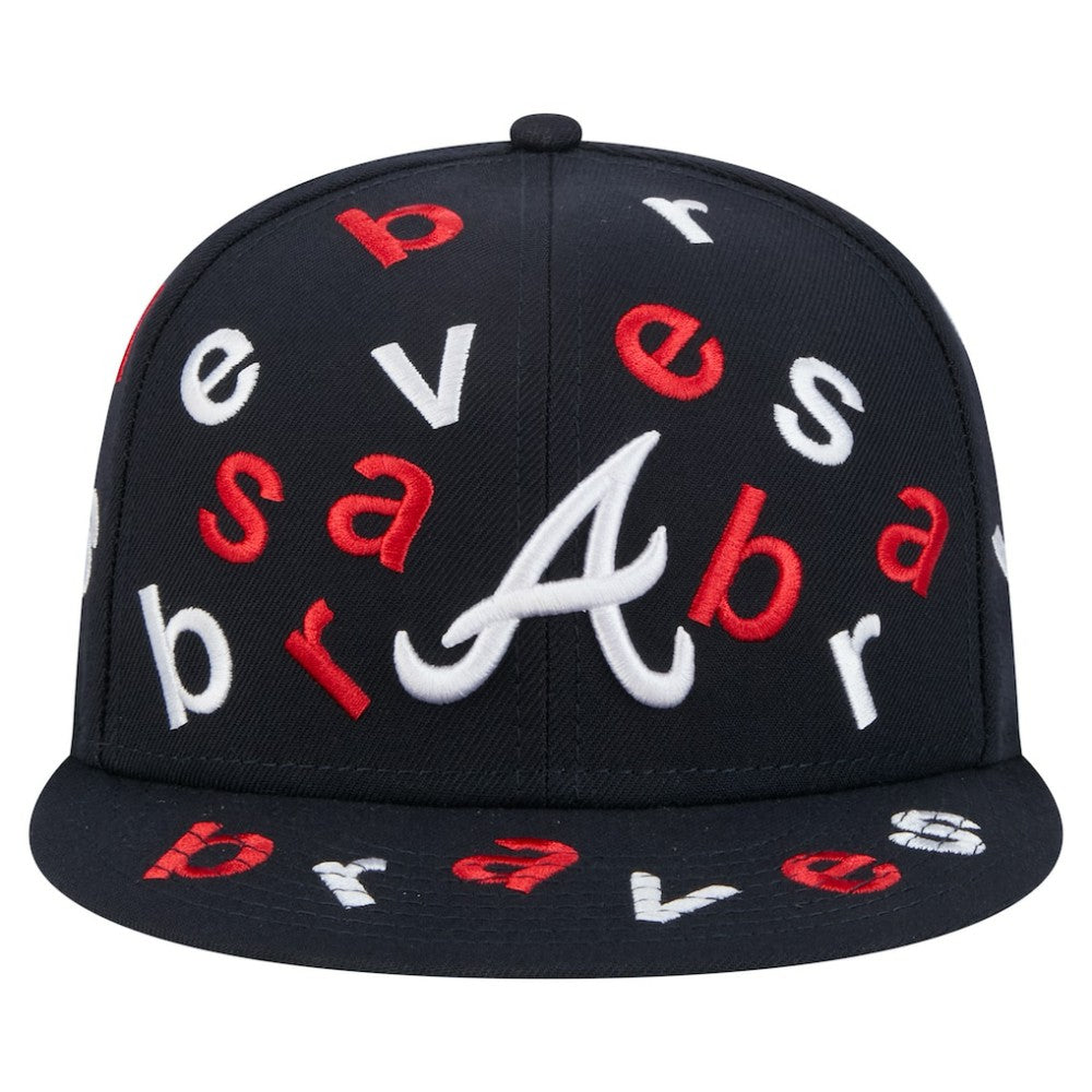 Atlanta Braves New Era Team Confetti 59FIFTY Fitted Hat Sale