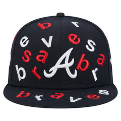 Atlanta Braves New Era Team Confetti 59FIFTY Fitted Hat Sale