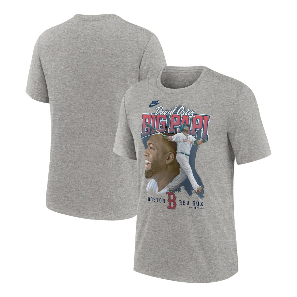 David Ortiz Boston Red Sox Nike Cooperstown Collection Player Local T-Shirt Discount
