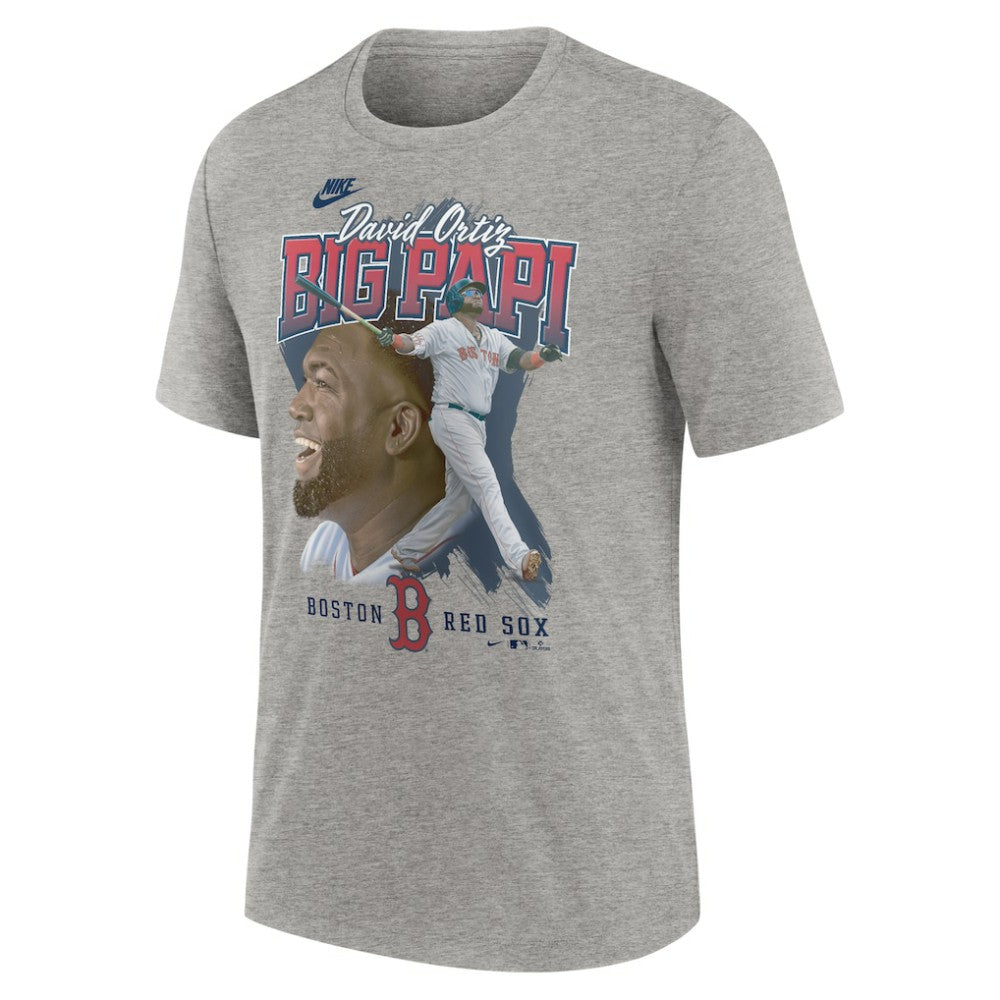 David Ortiz Boston Red Sox Nike Cooperstown Collection Player Local T-Shirt Discount