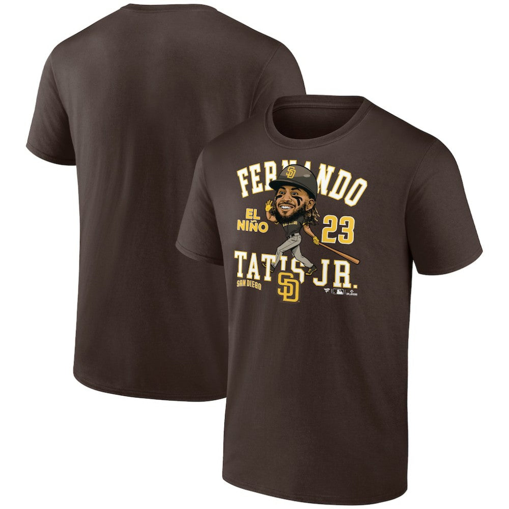 Fernando Tatis Jr. San Diego Padres Fanatics Hometown Caricature T-Shirt Outlet