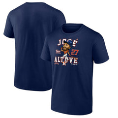 Jose Altuve Houston Astros Fanatics Hometown Caricature T-Shirt for sale