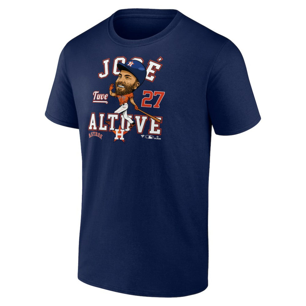 Jose Altuve Houston Astros Fanatics Hometown Caricature T-Shirt for sale